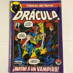 DRACULA Nº04 "¡MATAR A UN VAMPIRO!"