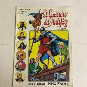 EL GUERRERO DEL ANTIFAZ Nº04