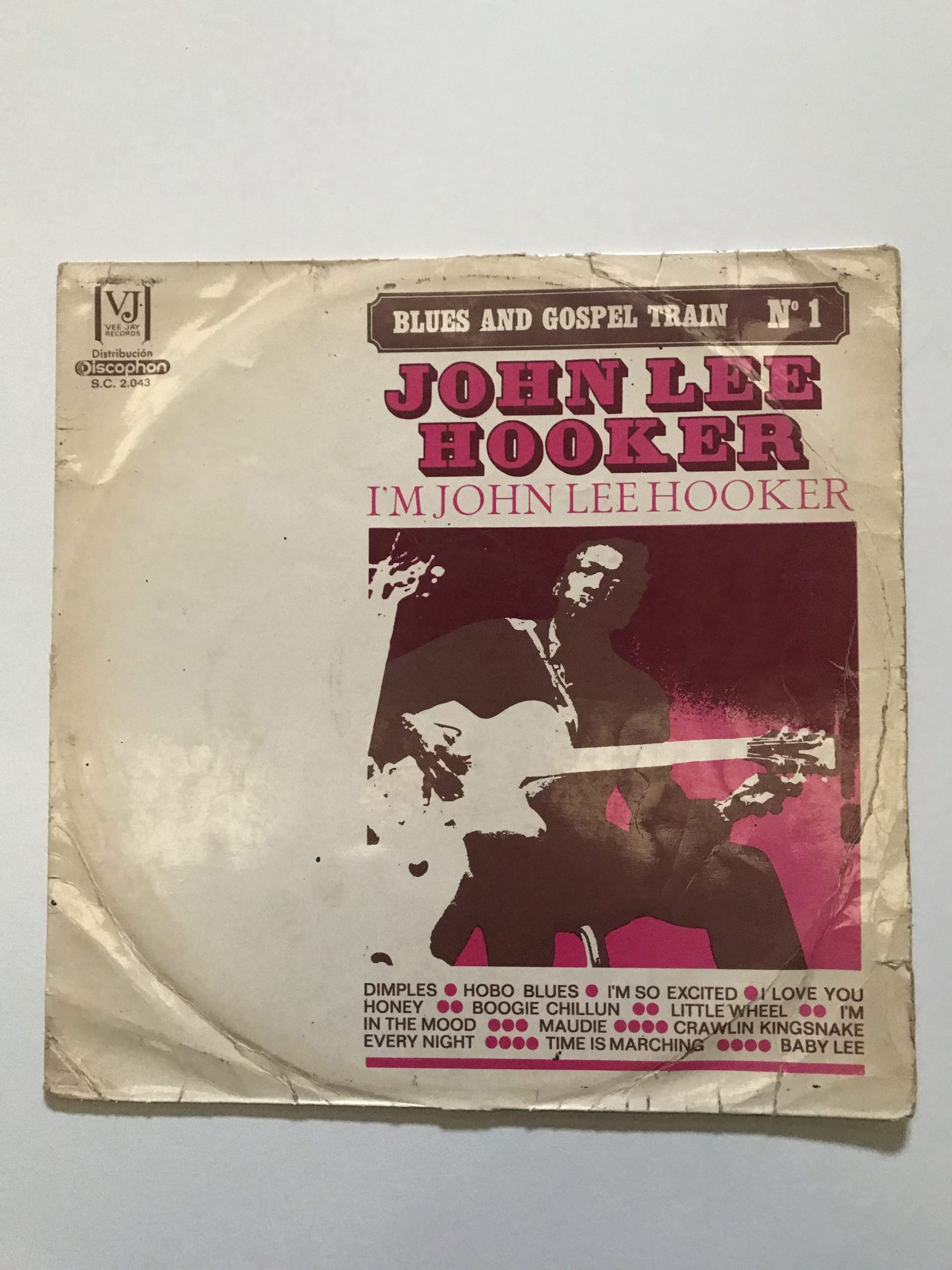 JOHN LEE HOOKER "I'M JOHN LEE HOOKER"