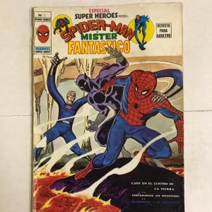 ESPECIAL SUPER HEROES SPIDER-MAN Y MISTER FANTASTICO Nº01