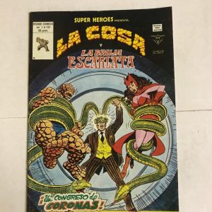 SUPER HEROES LA COSA Y LA BRUJA ESCARLATA V.1  Nº131