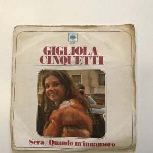 GIGLIOLA CINQUETTI "SERA/QUANDO M'INNAMORO"