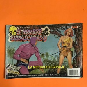 EL HOMBRE ENMASCARADO "LA MUCHACHA SALVAJE"