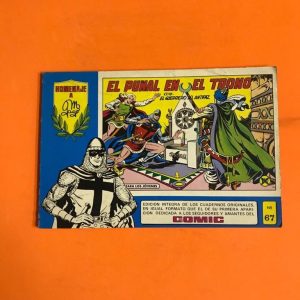 EL PUÑAL EN EL TRONO "EL GUERRERO DEL ANTIFAZ"