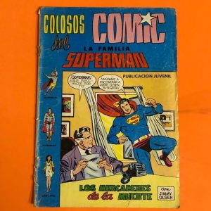 COLOSOS DEL COMIC (LA FAMILIA SUPERMAN) "LOS MERCADERES DE LA MUERTE"
