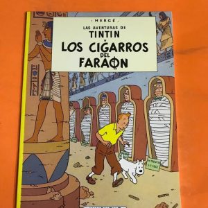 LAS AVENTURAS DE TINTIN "LOS CIGARROS DEL FARAON"