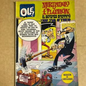MORTADELO Y FILEMON "EL BOTONES SACARINO Y SIR.TIM O'THEO"