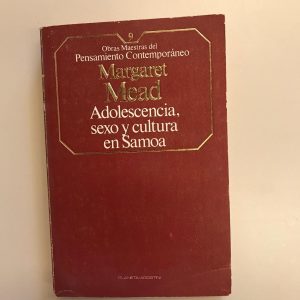 ADOLESCENCIA, SEXO Y CULTURA EN SAMOA
