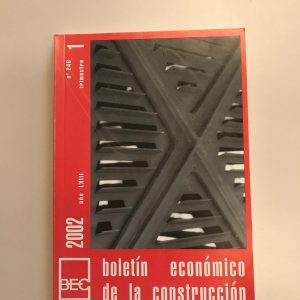 BOLETIN ECONOMICO DE LA CONSTRUCCION