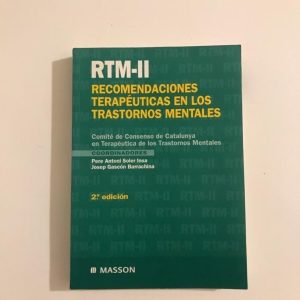 RTM-II RECOMENDACIONES TERAPEUTICAS EN LOS TRASTORNOS MENTALES