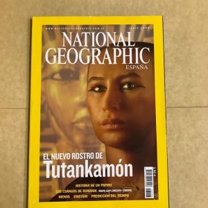 NATIONAL GEOGRAPHIC "EL NUEVO ROSTRO DE TUTANKAMON"