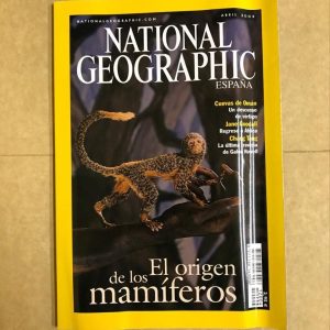 NATIONAL GEOGRAPHIC "EL ORIGEN DE LOS MAMIFEROS"
