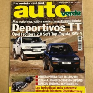 AUTO VERDE 4X4 Nº69
