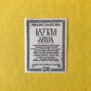 ANDORRA FRANCESA YVERT 315