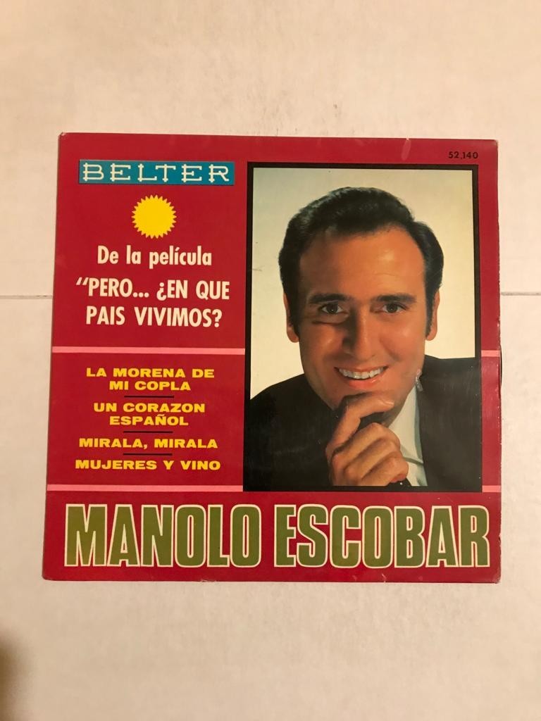 MANOLO ESCOBAR "LA MORENA DE MI COPLA"