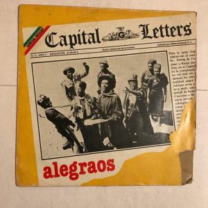 CAPITAL LETTERS "ALEGRAOS"