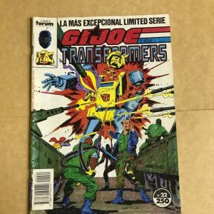 GI JOE Y LOS TRANSFORMERS Nº22
