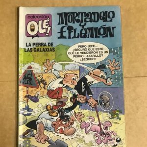 MORTADELO Y FILEMON "LA PERRA DE LAS GALAXIAS"