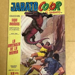 JABATO COLOR "LA AMENAZA DE LA MOMIA"