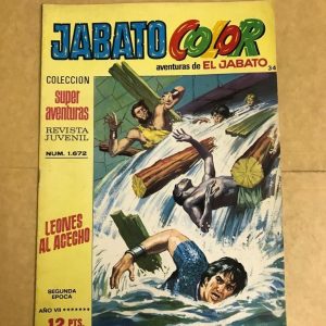 JABATO COLOR "LEONES AL ACECHO"