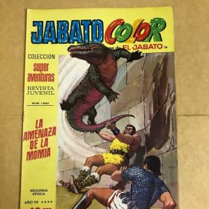 JABATO COLOR "LA AMENAZA DE LA MOMIA"