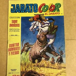 JABATO COLOR "CONTRA HOMBRES Y FIERAS"