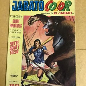 JABATO COLOR "ENTRE AGUA Y FUEGO"