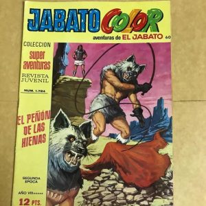 JABATO COLOR "EL PEÑON DE LAS HIENAS"