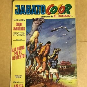 JABATO COLOR "¡LA HUIDA EN EL DESIERTO!"