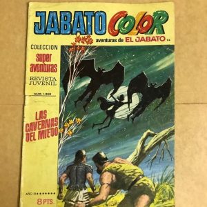JABATO COLOR "LAS CAVERNAS DEL MIEDO"