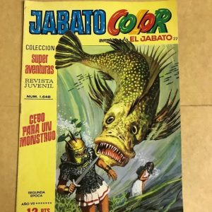 JABATO COLOR "CEBO PARA UN MONSTRUO"