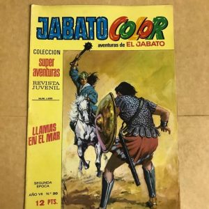 JABATO COLOR "LLAMAS EN EL MAR"
