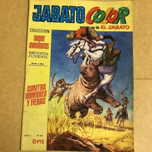 JABATO COLOR "CONTRA HOMBRES Y FIERAS"