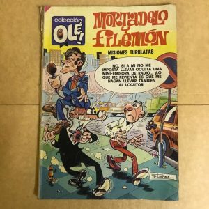 MORTADELO Y FILEMON "MISIONES TURULATAS"