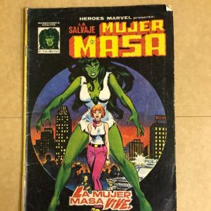 LA SALVAJE MUJER MASA Nº01