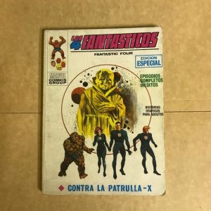 LOS 4 FANTASTICOS "CONTRA LA PATRULLA X"