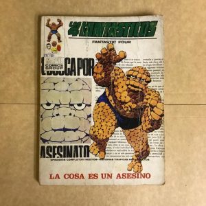 LOS 4 FANTASTICOS "LA COSA ES UN ASESINO"