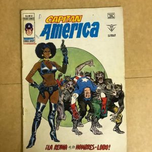 CAPITAN AMERICA "¡LA REINA DE LOS HOMBRES LOBO!"