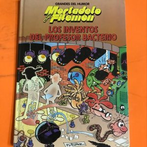 MORTADELO Y FILEMON "LOS INVENTOS DEL PROFESOR BACTERIO"