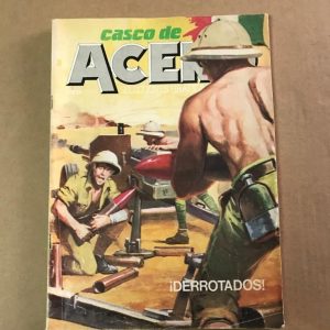 CASCO DE ACERO "¡DERROTADOS!"