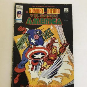 EL HOMBRE DE HIERRO Y EL CAPITAN AMERICA "EL OTRO HOMBRE DE HIERRO"