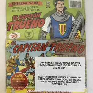 EL CAPITAN TRUENO ENTREGA Nº65