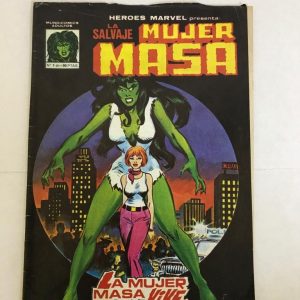 LA SALVAJE MUJER MASA Nº01